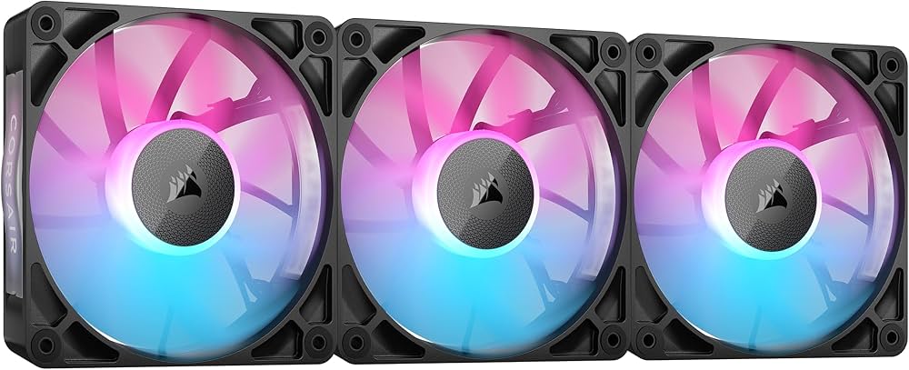 Amazon | CORSAIR iCUE LINK RX120 RGB スターターキット 120mm PWM PC