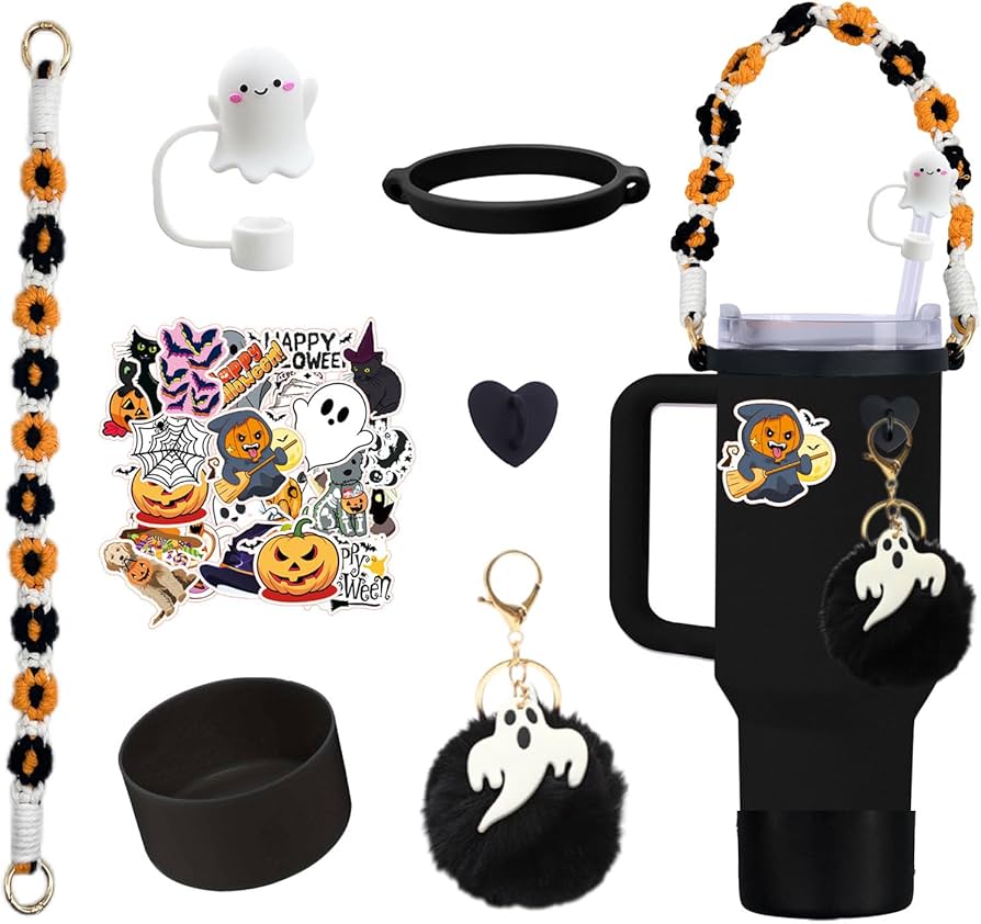 Amazon | ハロウィンスタンレーカップアクセサリー 30&40オンス