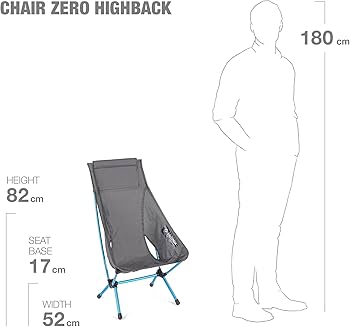 Amazon.co.jp: Helinox Chair Zero Highback 超軽量快適コンパクト