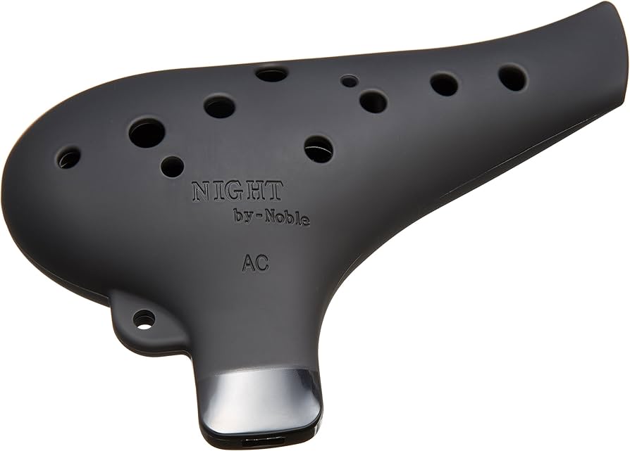 Amazon.com: Night By Noble Plastic Ocarina AC Rubber Black
