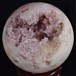 Amazon.co.jp: theory xyz 晶洞石(ジオード) 天然紫水晶 笑口 メノウ紫