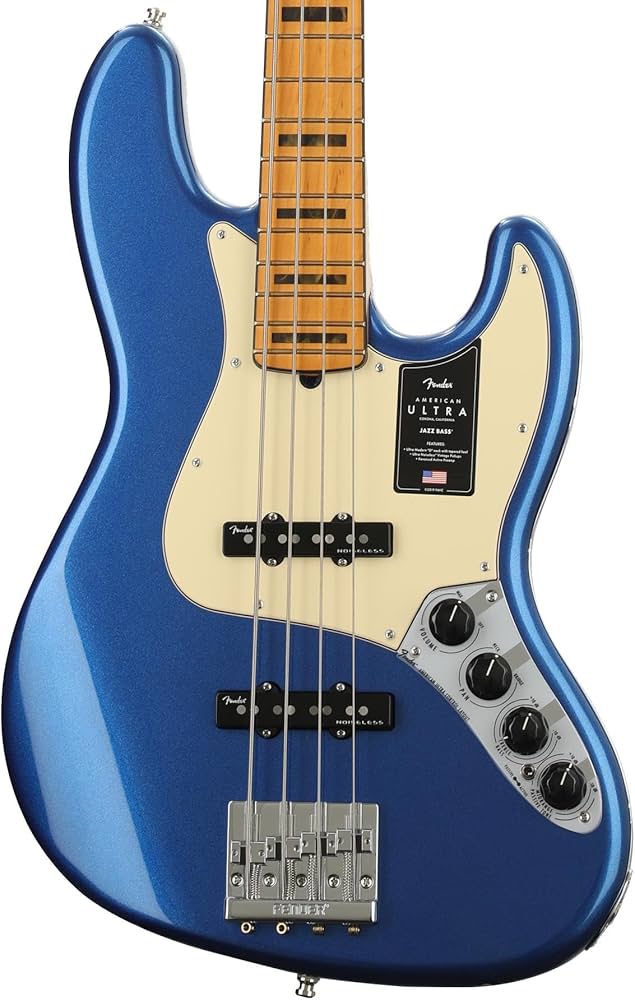 Amazon.co.jp: Fender エレキベース American Ultra Jazz Bass®, Maple