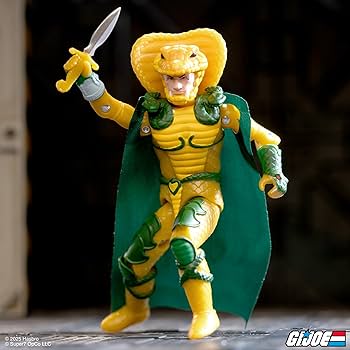Super7 G.I. Joe Reaction+ Wave 02 – Boneco do Serpentor (desenho