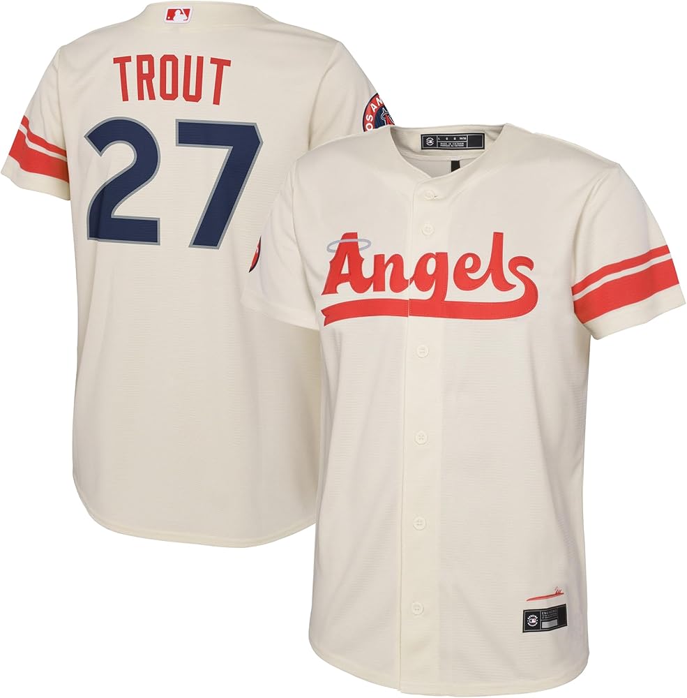Amazon.com: Outerstuff Mike Trout Los Angeles Angels #27 MLB