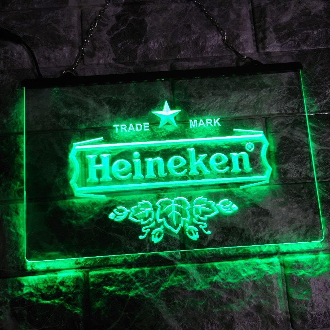 当時物Heineken ネオン管看板 アメリカ雑貨 レトロ 当時物Heineken