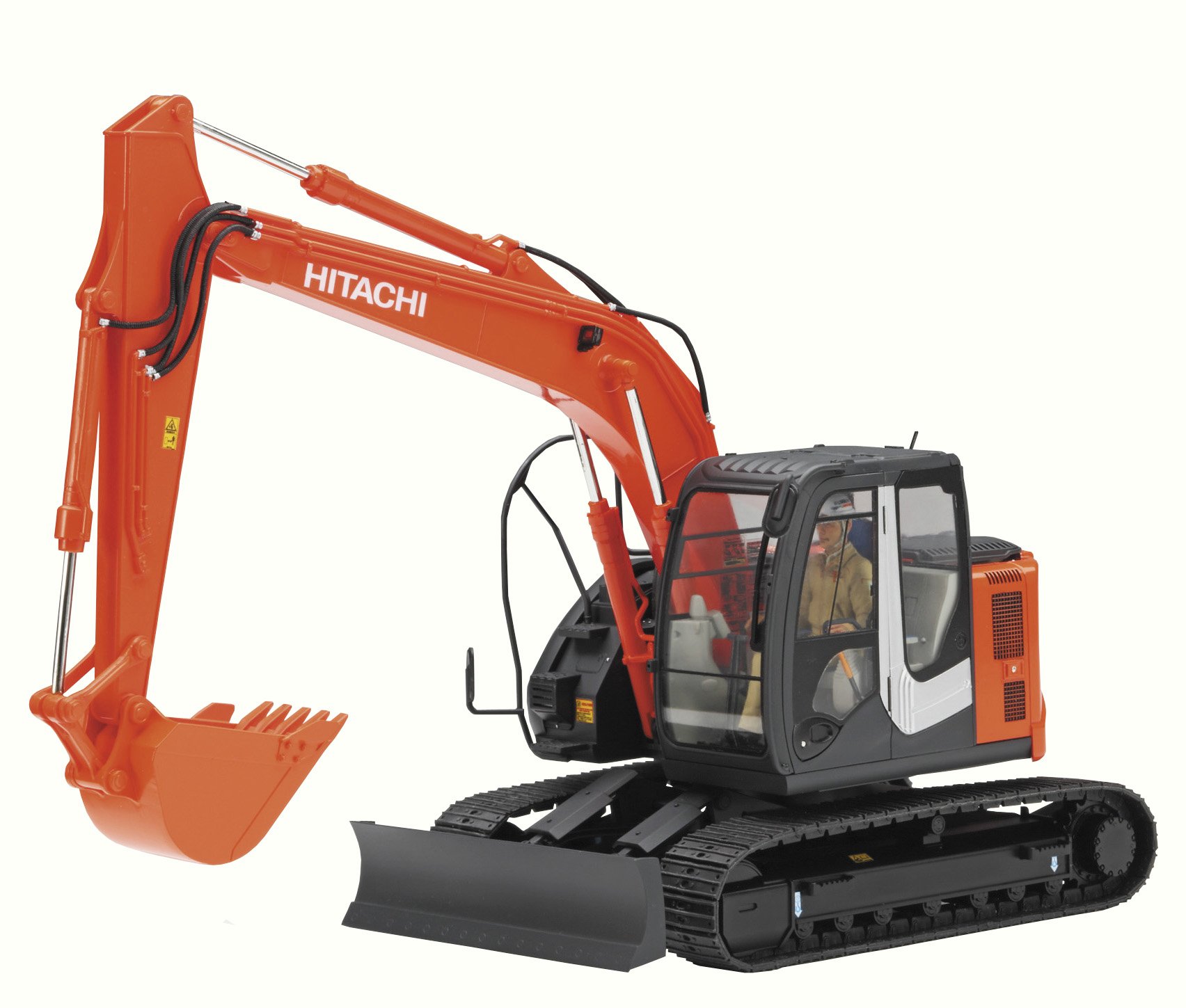 Amazon.com: Hasegawa HWM01 Hitachi 1:35 Excavator ZAXIS135US