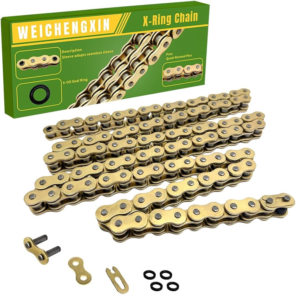 Amazon.com: Gold 520 X-Ring Chain 72 Links - UniversalEnhanced