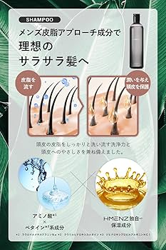 Amazon | 【未来の髪を守る習慣】 HMENZ シャンプー＆トリートメント