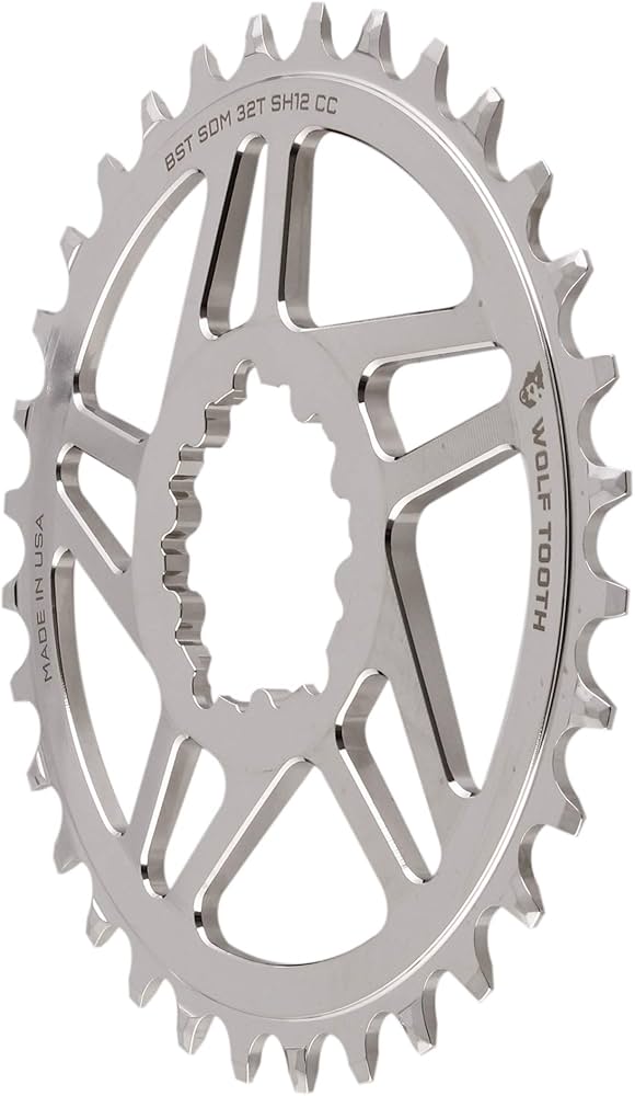Amazon.com : Wolf Tooth Direct Mount Round Chainring for Cane