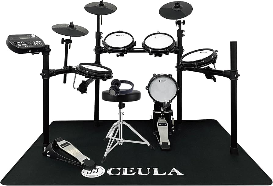 Amazon.co.jp: CEULA 電子ドラム セット bluetooth メッシュ