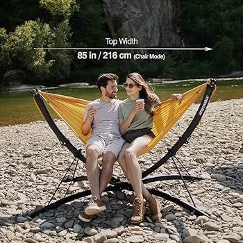 Amazon.com : anymaka Portable Hammock Stand Only- Set Up in 3