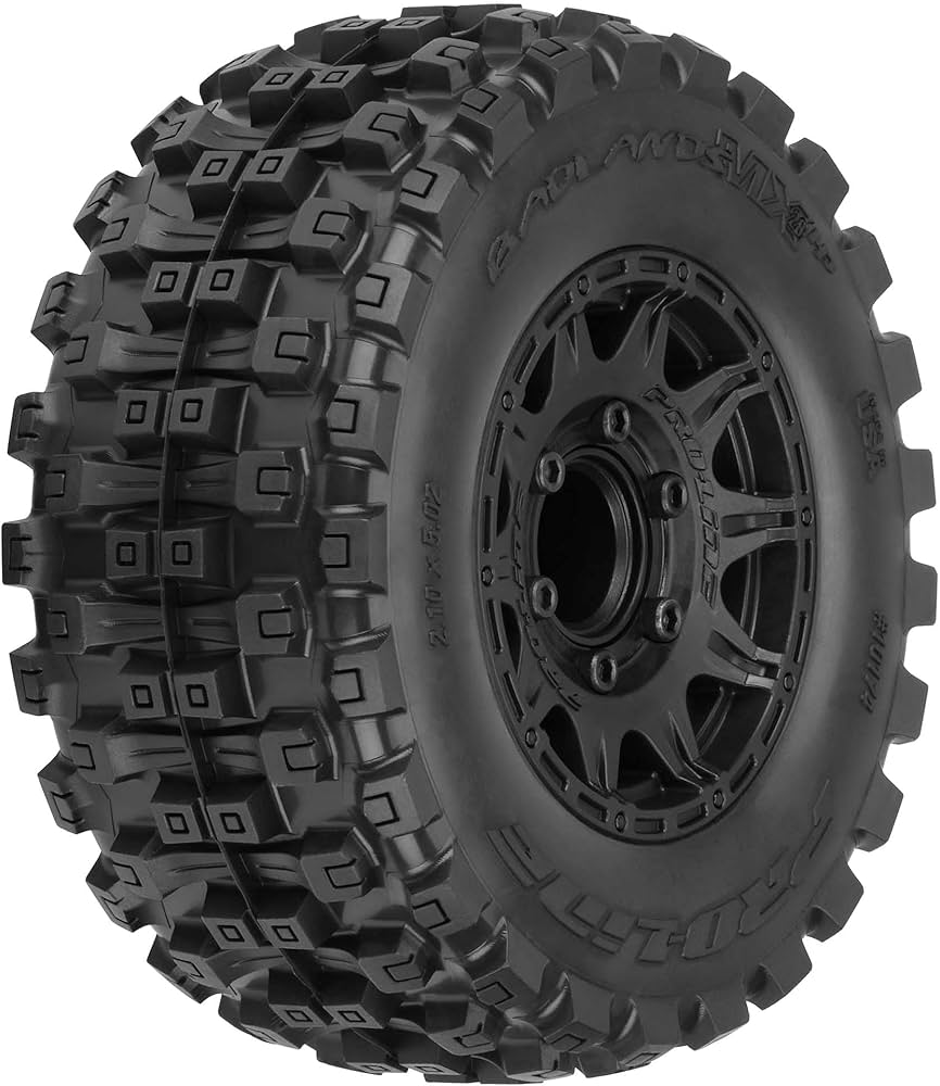 Amazon.com: Pro-Line Racing Badlands MX28 HP 2.8 BELTED MTD Raid