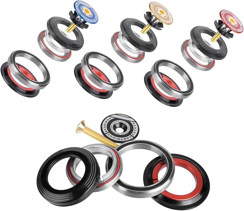Amazon | ロードバイクヘッドセット 52mm アルミニウム合金 ロード