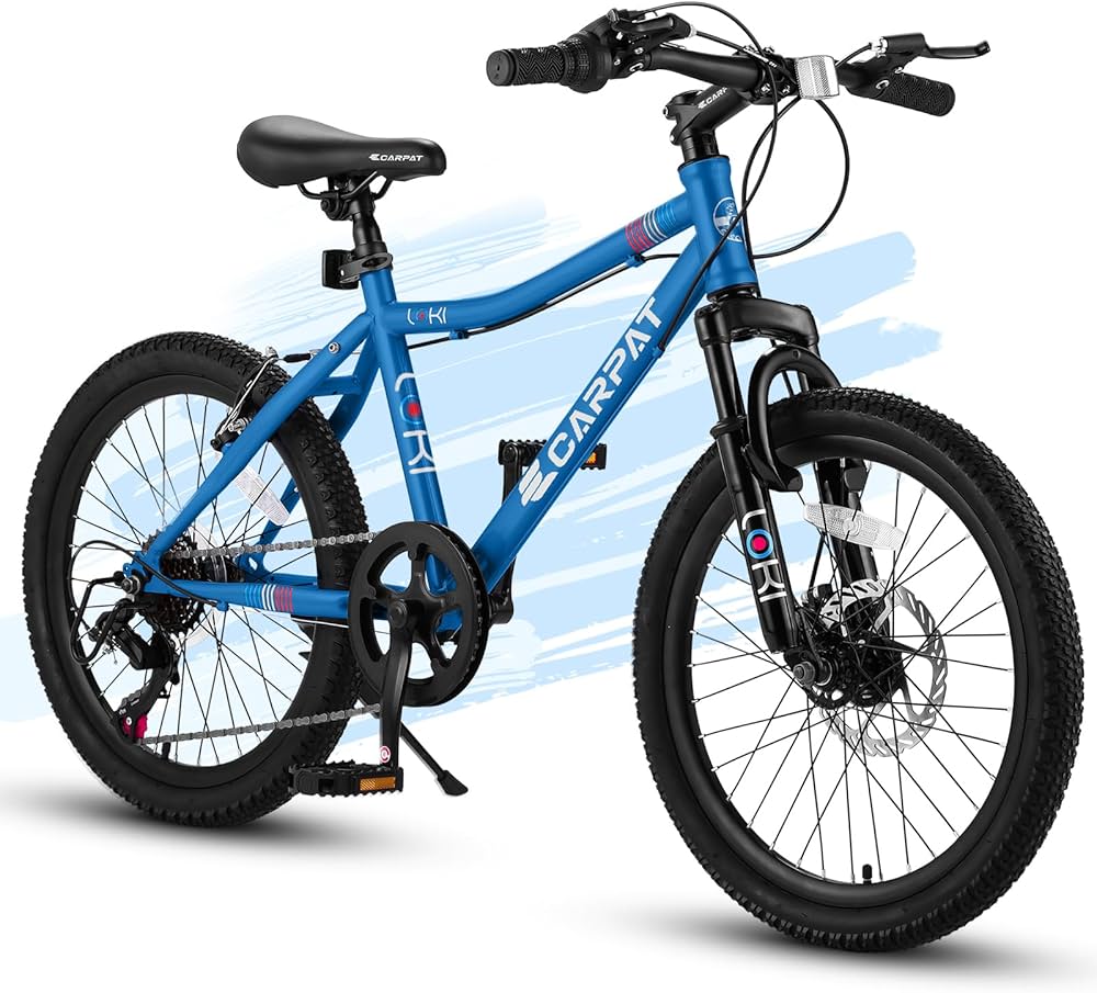 Amazon | Elecony 20インチ キッズ マウンテンバイク 21スピード自転車