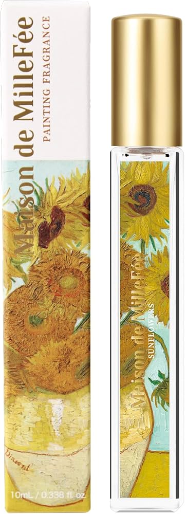 Amazon | メゾンドミルフィー 絵画フレグランス 02 ひまわり レモン