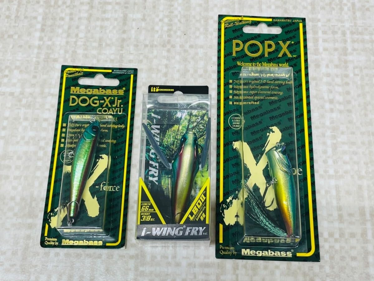 magabass ヤマトタマムシ POP-X とi－WINGFRYセット 限定