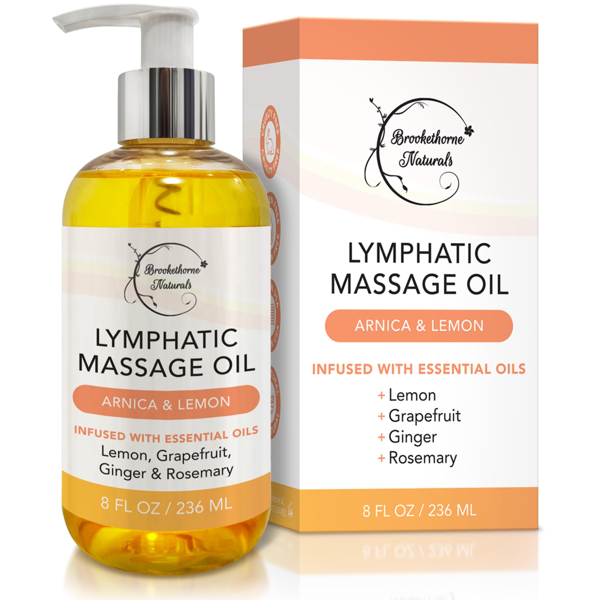 Amazon.com: Lymphatic Massage Oil for Massage Therapy | 100