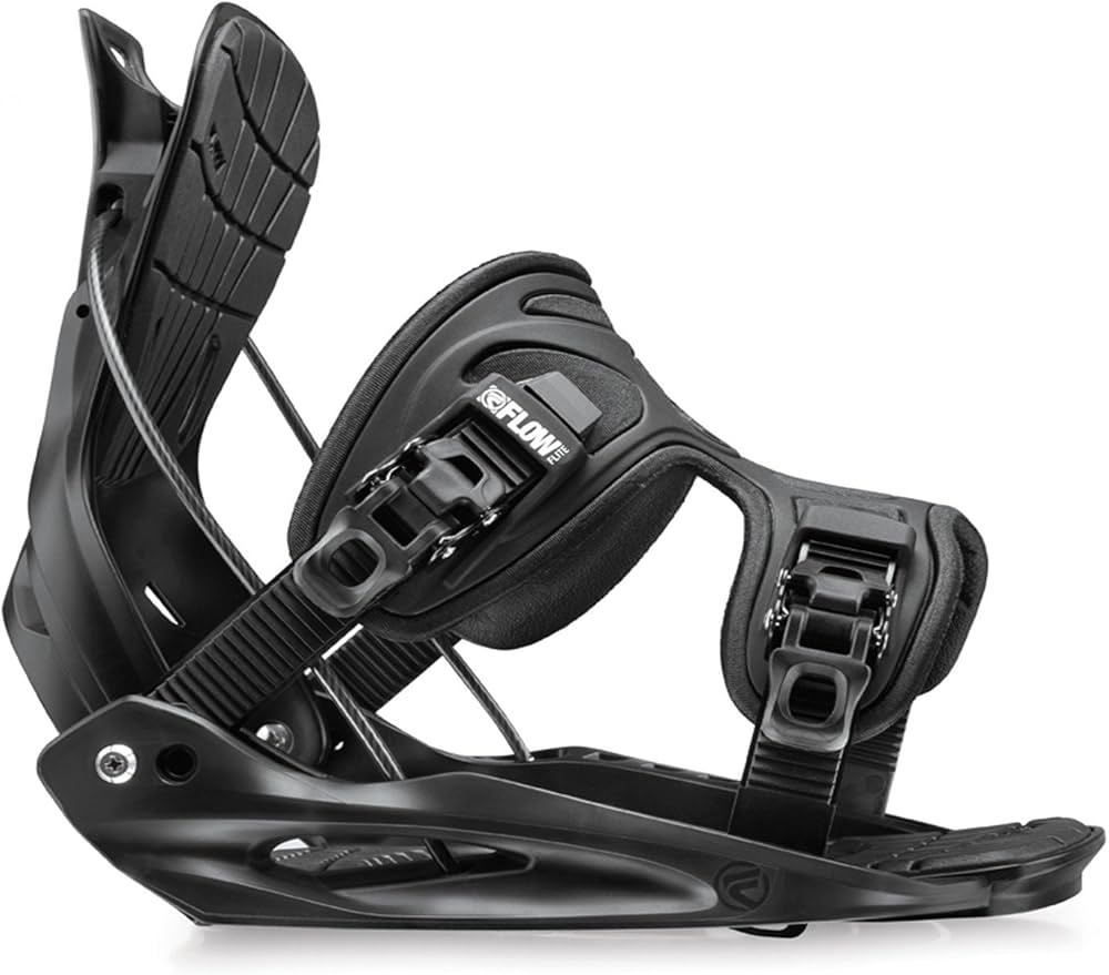 FLOW ALPHA スノーボードビンディング ブラック Mサイズ FLOW ALPHA