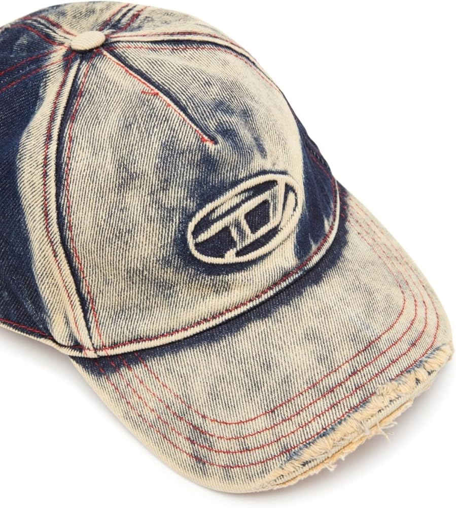 SEYMON Baseball Cap in Treated Denim at Amazon Men's Clothing store