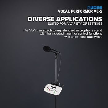 Amazon | BOSS(ボス) Vocal Performer VE-5-RD | エフェクター
