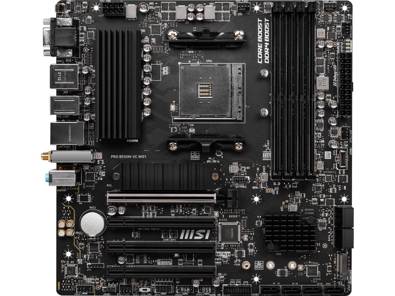 Amazon.com: MSI PRO B550M-VC WiFi ProSeries Motherboard (AMD Ryzen