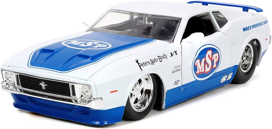 Amazon.com: Jada Toys Big Time Muscle 1:24 1973 Ford Mustang Mach