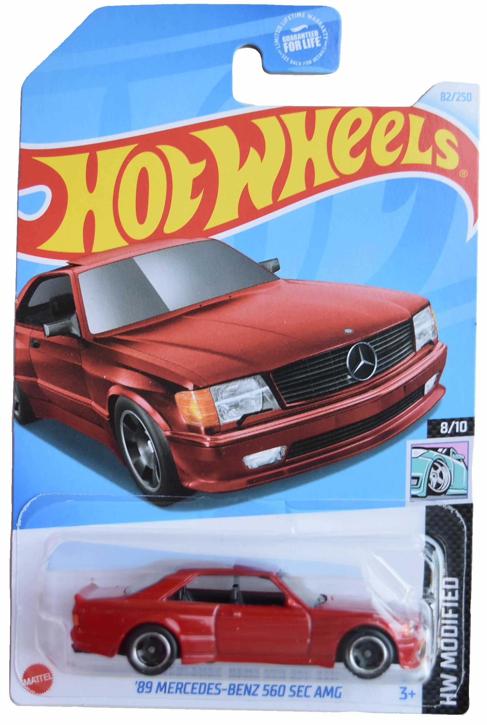 Amazon.com: Matchbox Hot Wheels '89 Mercedes Benz 560 Sec AMG, HW