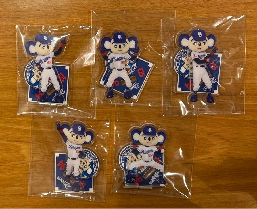 アクリルスタンド 全種類 中日ドラゴンズ ドアラ デビュー30周年記念