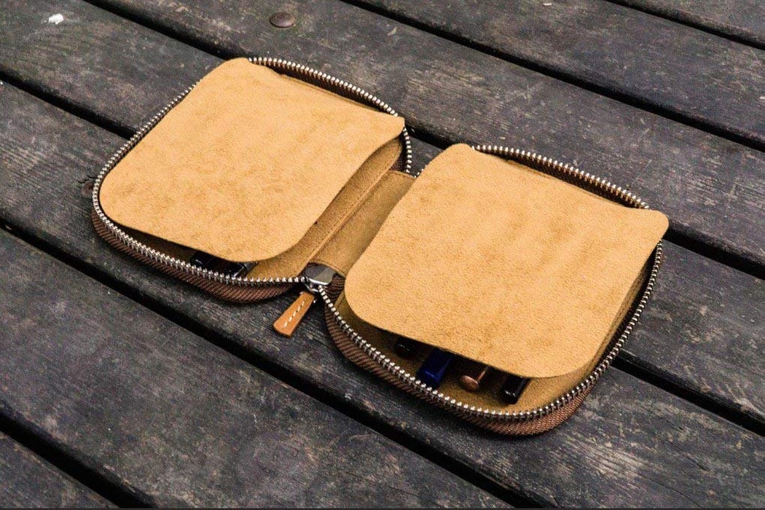 Amazon.co.jp: Galen Leather ガレンレザー ラウンドジップ 10本差し