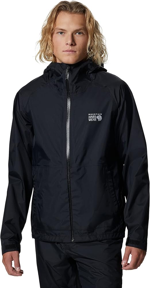 Mountain Hardwear Men's Threshold Jacket, BLACK, XX-Large at