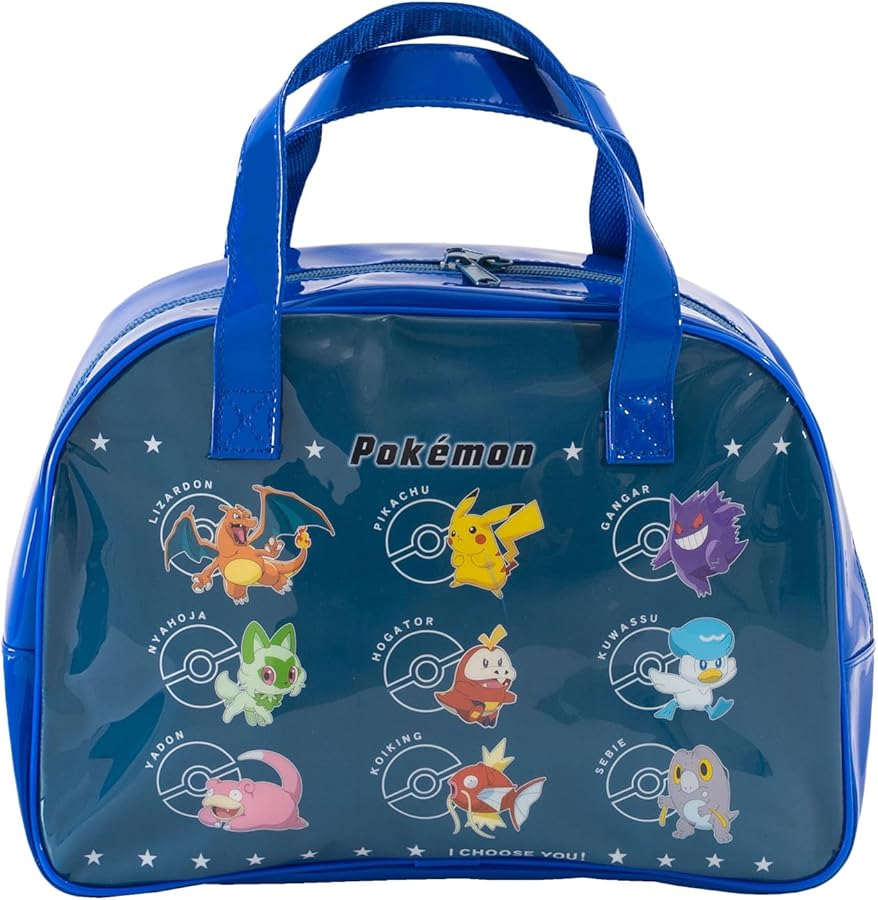 Amazon | [アジア・ラゲージ]ポケモンボストンバッグ ブルー BPK5-2701