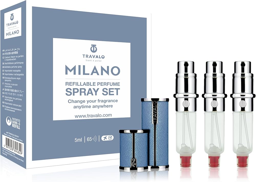 Amazon.co.jp: TRAVALO Atomizer Milano Set with 2 Inner Bottles