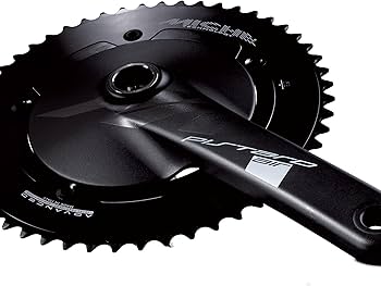 Miche Pistard Air Crankset, Black, 165mm / 48t : Amazon.co.uk