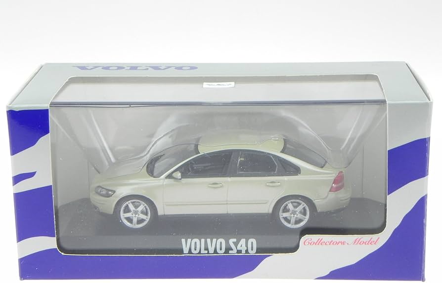 Minichamps Volvo S40 S 40 Type M 2005 Green Model Car 1:43: Amazon