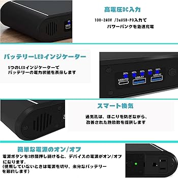 Amazon | EWEMOSI ポータブル電源 AC出力対応 モバイルバッテリー