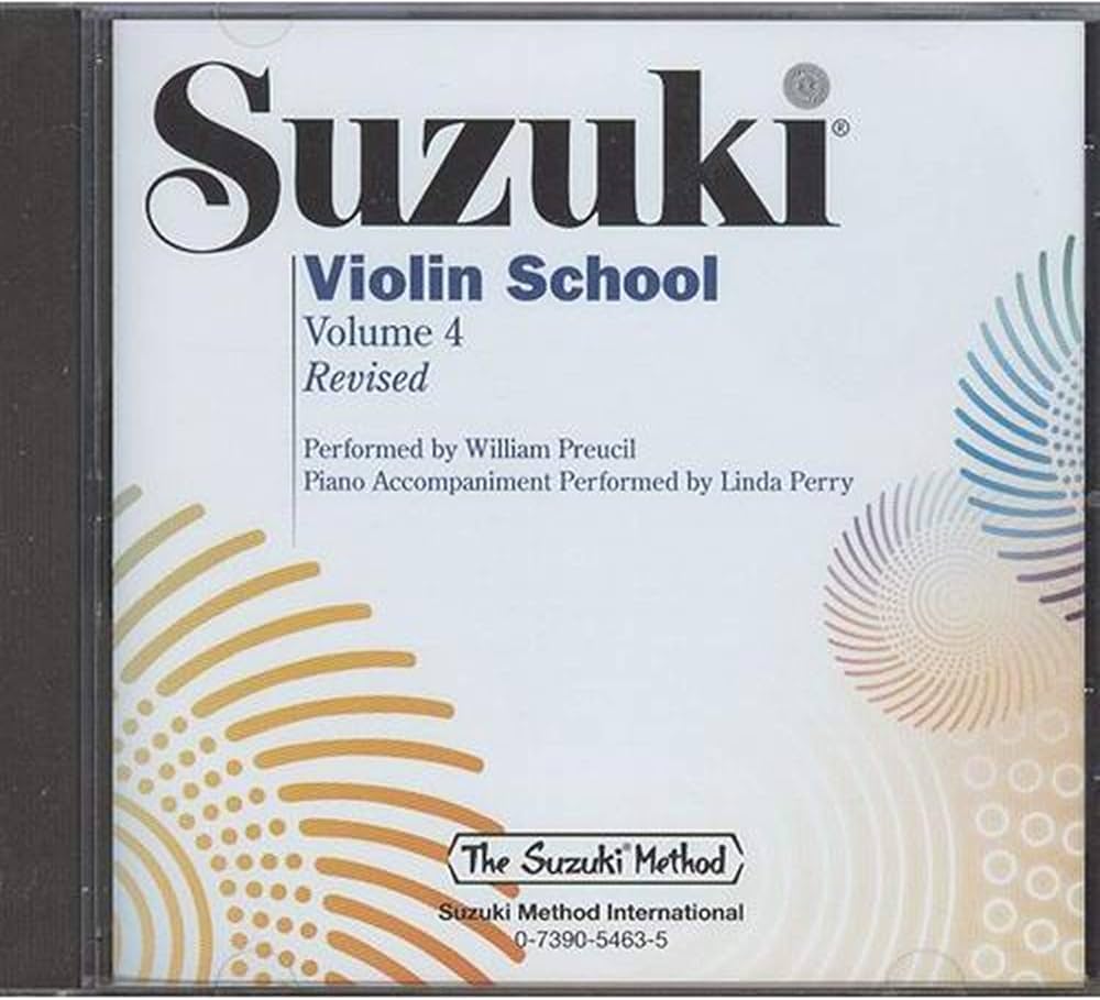 Amazon.com: Suzuki Violin School, Vol. 4 (The Suzuki Method Core