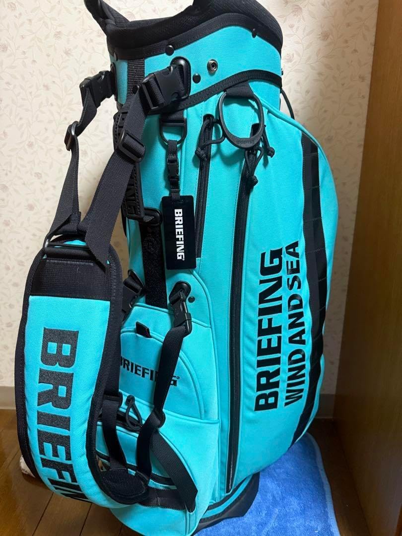 BRIEFING GOLF × WIND AND SEA スタンドバッグ BRIEFING × WIND AND