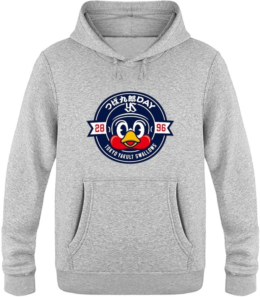 Amazon.co.jp: 東京ヤクルトスワローズ つば九郎 パーカー メンズ 長袖