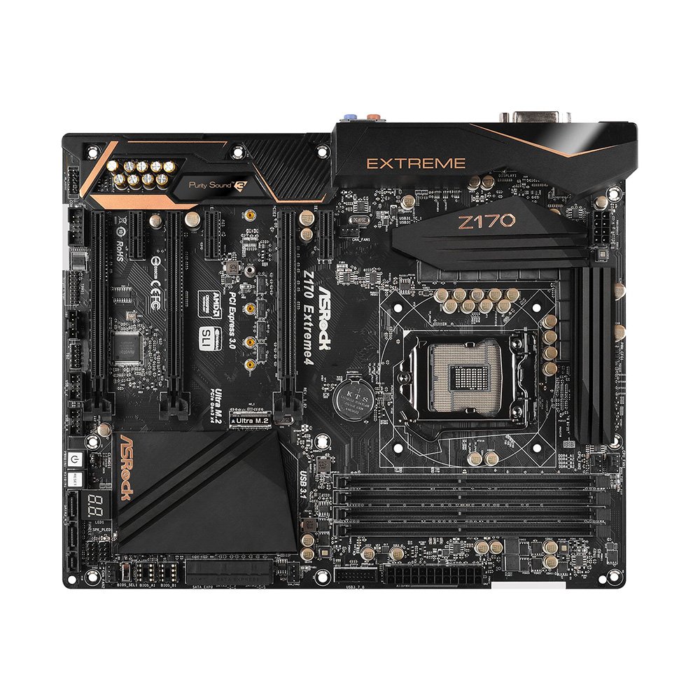 Amazon.com: ASRock ATX DDR4 Motherboards Z170 EXTREME4 : Electronics