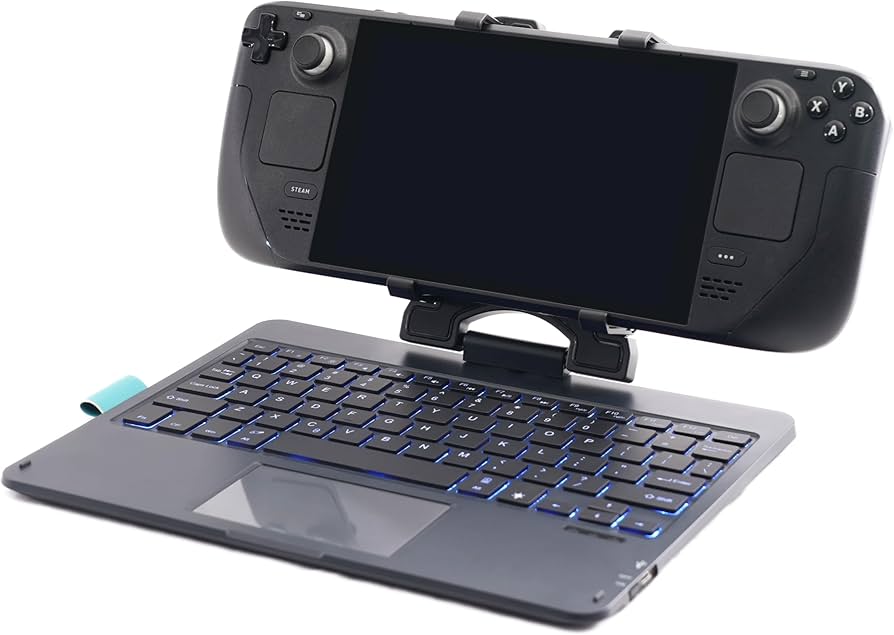 Amazon.com: Invensic DeckTop - Steam Deck Keyboard and Bluetooth
