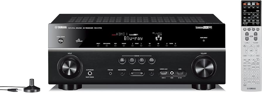 Amazon.co.jp: YAMAHA 7.1ch AVレシーバー RX-V773(B) ブラック RX