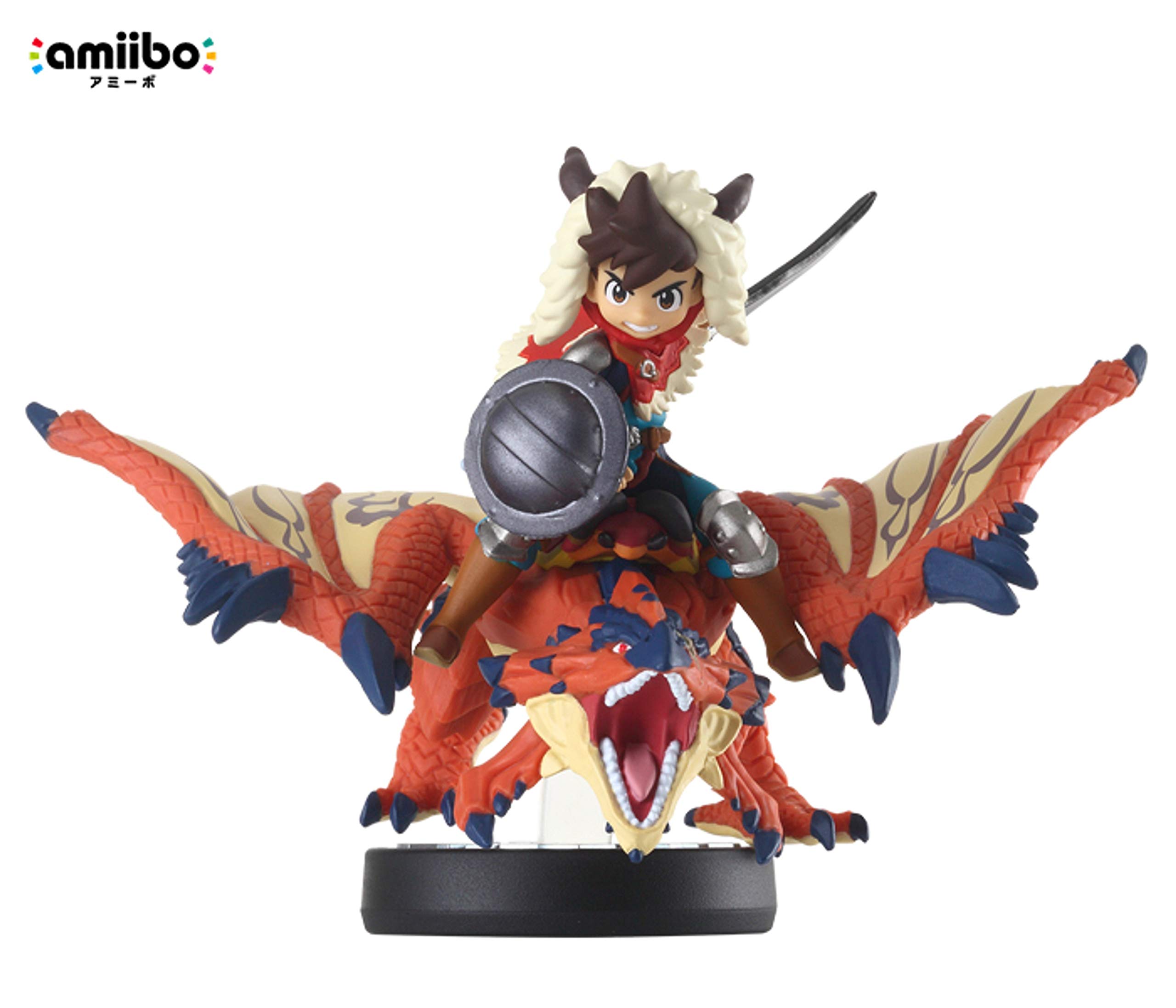 Amazon | amiibo 隻眼のリオレウス&ライダー(男の子
