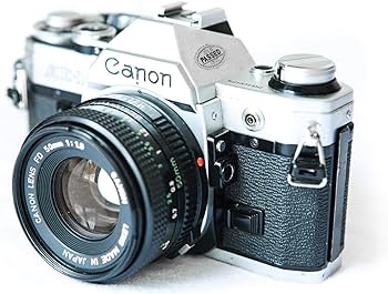 Amazon.com : Vintage Canon AE-1 35mm SLR Camera with 50mm 1:1.8