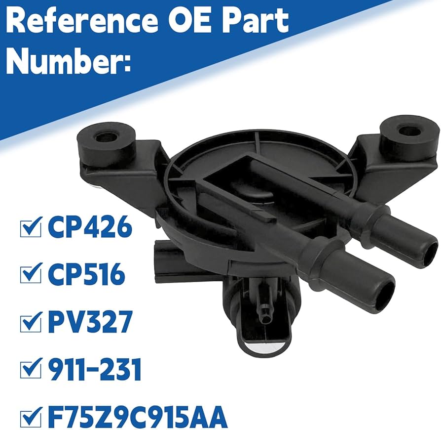 Vapor Canister Purge Valve Compatible with Ford F-150 F-250