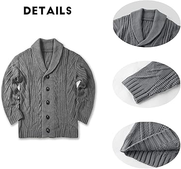 Juha】 DUAL-TONE CABLE CARDIGAN DUAL-TONE CABLE CARDIGAN 【Juha