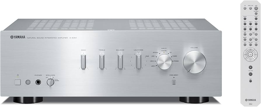 Amazon.co.jp: ヤマハ プリメインアンプ シルバー A-S301(S) : 家電