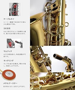 Amazon | Soleil ソレイユ アルトサックス[Eフラット] SAL-1/GD