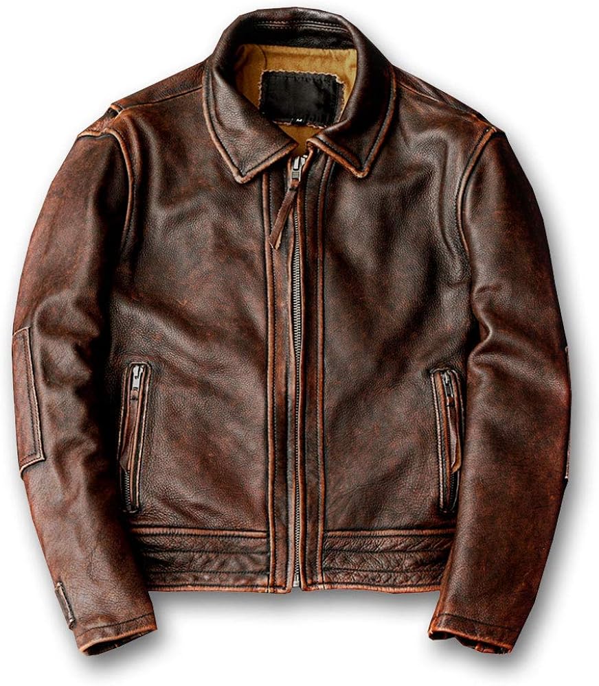 Amazon | [N-brand] GABRIEL 本革 メンズ 最上級ナッパ・アメカジ