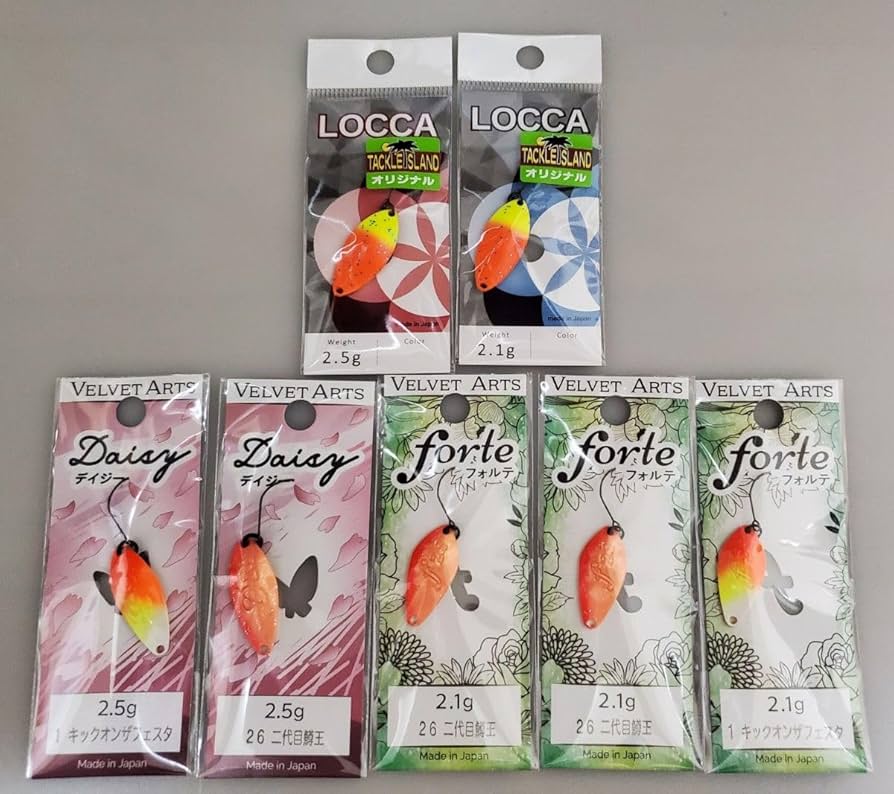 Daisy & forte スプーンルアーセット Daisy & forte スプーンルアー