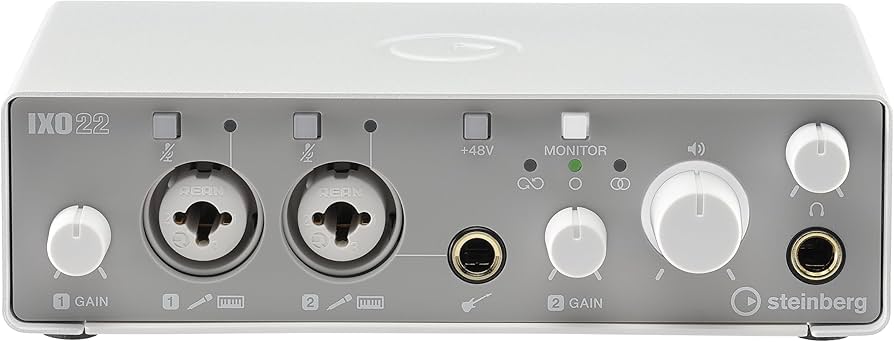 Amazon.com: Steinberg IXO22 2x2 USB 2.0 24-Bit/192kHz Audio
